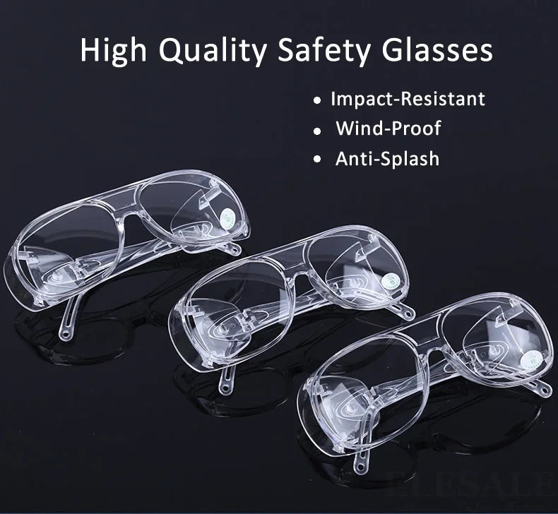 New Clear Eyewear Safety Glasses Anti-Splash Impact-Resistant Lens Work Safety Goggles For Home Carpente Dentist Eyes Protection