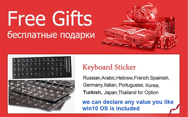 Laptop 15.6 Inch IPS Screen 16GB RAM Intel 11th N5095 Business Netbook Windows 10 11 Pro Gaming Office Notebook Pc Portable