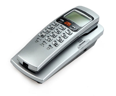 Corded Phone Landline Telephone With FSK / DTMF Caller ID,Ringtone Adjustment,Support Callback for Home Office telefono fijo