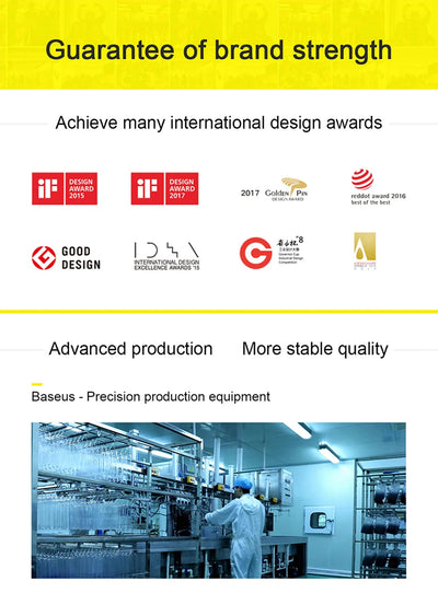 Baseus Power Bank 30000mAh 65W PD3.0 Quick Charging 3.0 FCP SCP Portable External For iPhone 14 12 13 Laptop Tablet Power bank