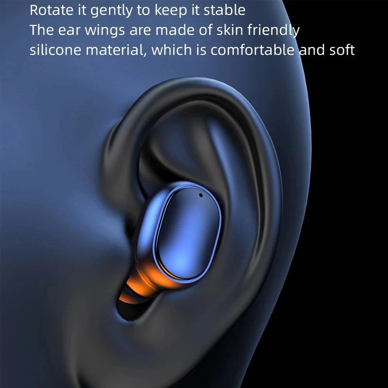 TWS Wireless Headphones Stereo HiFi Earpiece With Microphone Bluetooth Earphone Noise Cancle Earbuds For Xiaomi Samsung Phone