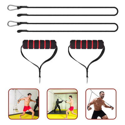 Fitness Exercise Equipment Muscle Pull Rope Durable Materials Arm Strength Training Eva Gym Abdominal Home Outdoor