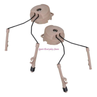 Tactically Headset Bracket Rotating Headset Earmuffs Side Suspension Support Helmets Accessories Easy to Use JOME
