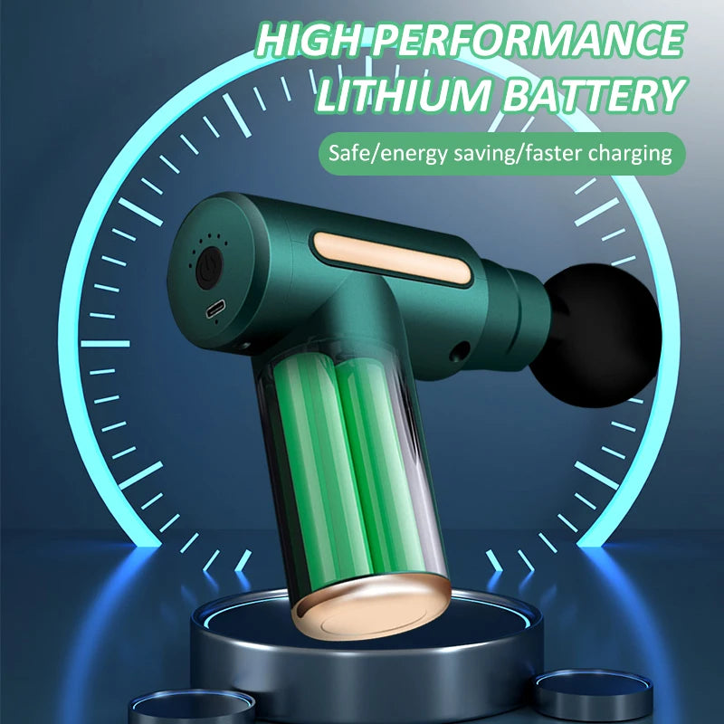 FlexGun Mini – Pistola de Masaje Recargable Portátil