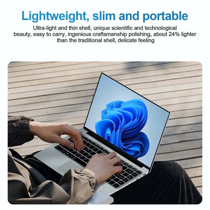 laptop 14.1 Inch Windows 11 Intel Celeron N3700 Netbook 1920*1080 Portable Notebook Intel 12GB RAM 1TB 2TB SSD Computer laptops
