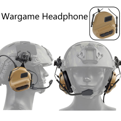 Tactical Hunting Shooting Headsets Outdoor Hunting Helmet High Quality Earmuff Airsoft Paintball Headset CS Wargame Headphone
