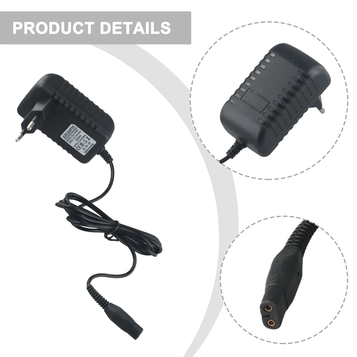 For Karcher Charger AC 110V-240V 50/60Hz DC 5.5V600mA Wv50 Wv60 Charger For Karcher Vacuum Cleaner Chargers Cleaner Spare Parts