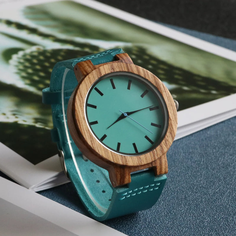 Wrist Watch Women relogio masculino Quartz Watches Men Wood Wristwatches Gifs Support Customization Wholesale Dropshipping