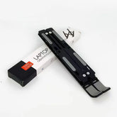Laptop stand, seven adjustable levels, foldable laptop desktop heightening and cooling tablet support stand