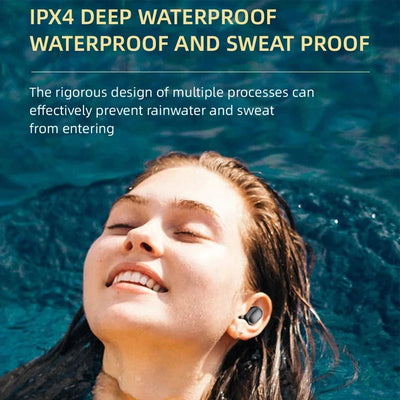 TWS Wireless Headphones Stereo HiFi Earpiece With Microphone Bluetooth Earphone Noise Cancle Earbuds For Xiaomi Samsung Phone