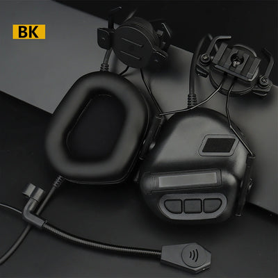 Tactical Hunting Shooting Headsets Outdoor Hunting Helmet High Quality Earmuff Airsoft Paintball Headset CS Wargame Headphone