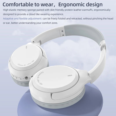 Headset Over-Ear Hood Wireless Bluetooth Earphones 5.3 Gaming Sports Earphone bluetooth Music Headphone High Fidelity Foldable