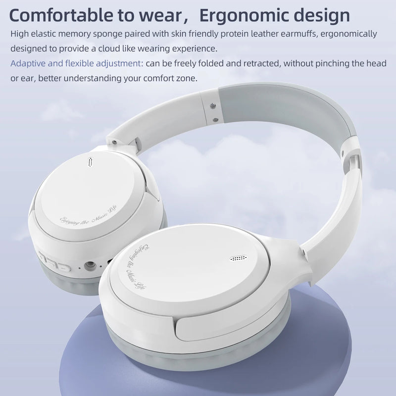 Headset Over-Ear Hood Wireless Bluetooth Earphones 5.3 Gaming Sports Earphone bluetooth Music Headphone High Fidelity Foldable