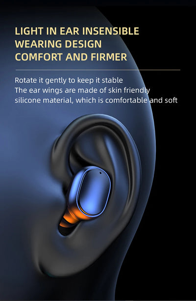 TWS Wireless Headphones Stereo HiFi Earpiece With Microphone Bluetooth Earphone Noise Cancle Earbuds For Xiaomi Samsung Phone