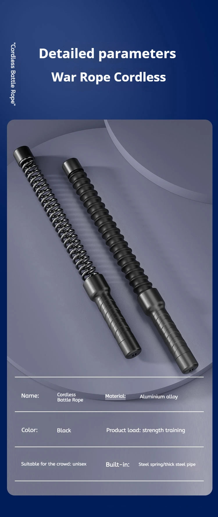 Gym equipment Swinging rope fitness fitness training rope steel thick rope muscle rope strength training Fitness Equipment