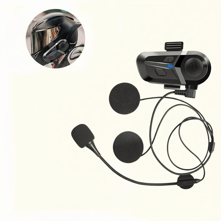 Motorcycle Earphones Helmet Headset Bluetooth 5.3 Headphones Wireless Motor Headset Bike Earphone Handsfree Stereo Earbud