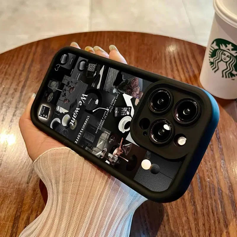 For Funda iphone 16 15 14 13 12 11 Pro 15Pro 16Pro Max mini Plus X XS Max XR SE 2020 2022 7 8 iphone15 Apple Phone Case Cover