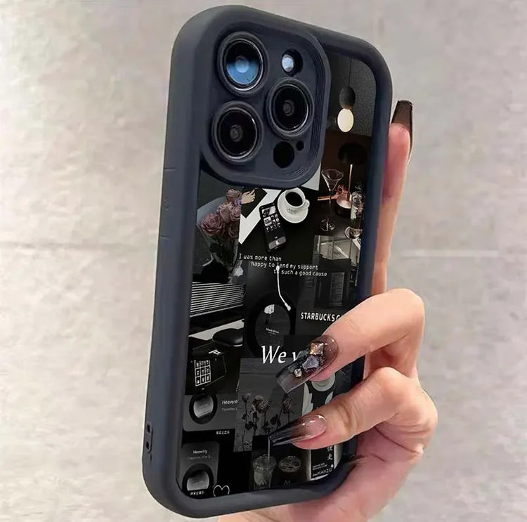 For Funda iphone 16 15 14 13 12 11 Pro 15Pro 16Pro Max mini Plus X XS Max XR SE 2020 2022 7 8 iphone15 Apple Phone Case Cover