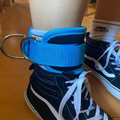 Cable Ankle Straps with Double D-Ring