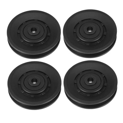 4 Pcs Pulley Gym Equipment Wheel to Stretch for Pullyey Fitness