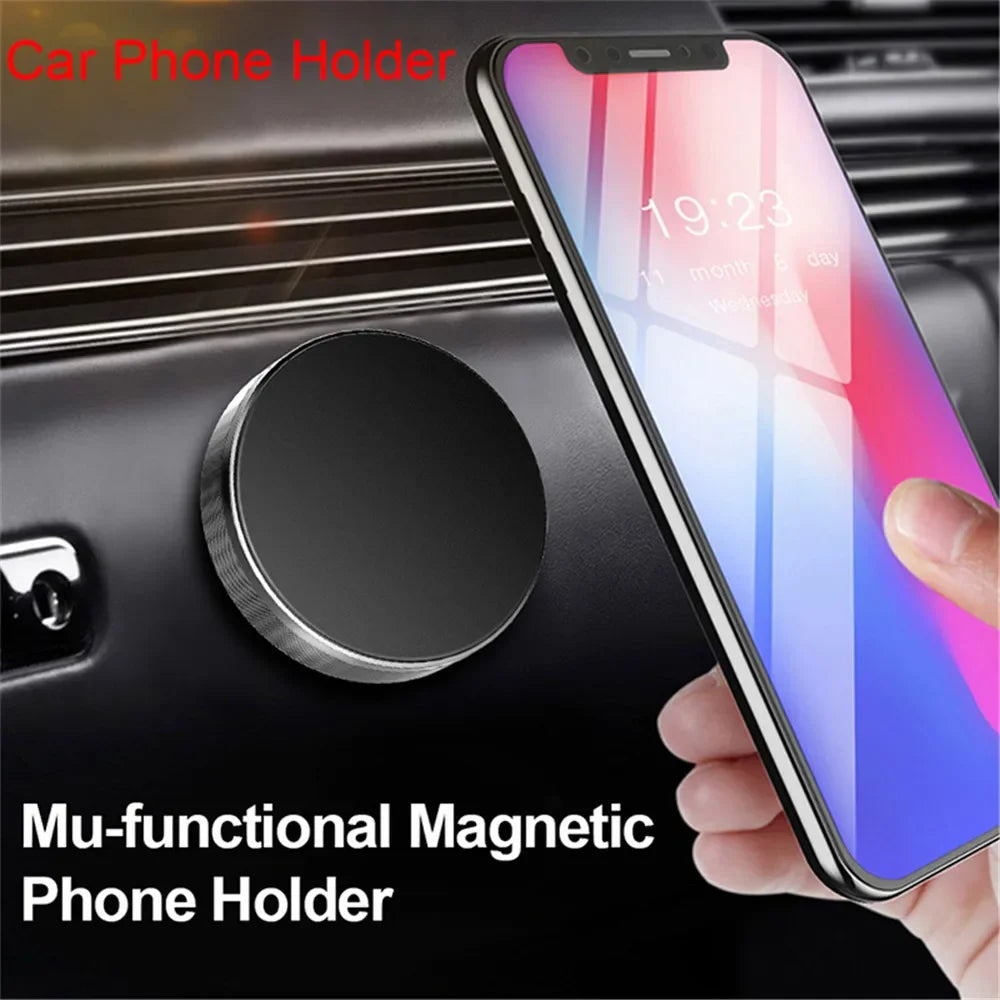 Magnetic Car Phone Holder Magnetic Phone Universal Type, Suitable for Apple, Xiaomi, Samsung Phone Magnetic Holder Stand