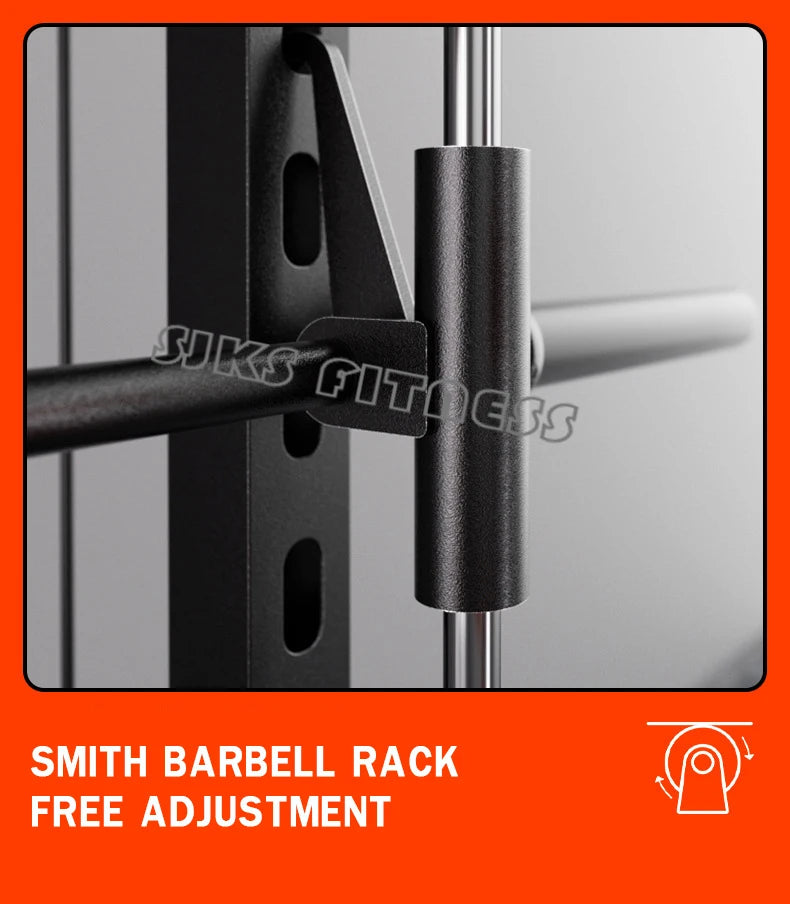 Home & gym gantry trainer with squat and fly station.