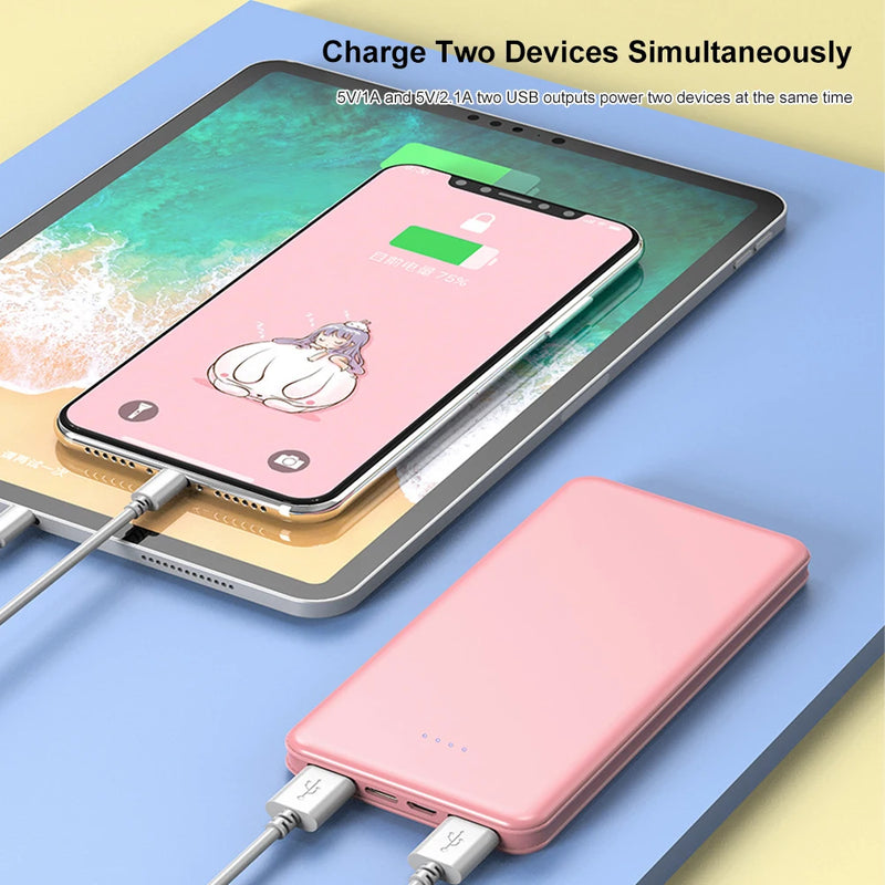 Powerful Power Bank 10000mAh 20000mAh 5V2A Power Bank External Battery Pack for Heating Vest Jackets Scarves Socks Gloves