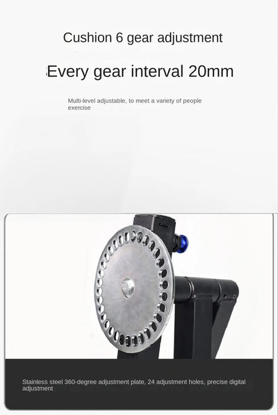 Multi-functional leg, waist & ab gym training bench.