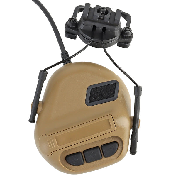 Tactical Hunting Shooting Headsets Outdoor Hunting Helmet High Quality Earmuff Airsoft Paintball Headset CS Wargame Headphone