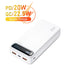 Power Bank 30000 mAh Portable Charger Poverbank Fast Charging Powerbank 10000 20000mAh External Battery For iPhone 13 12 Xiaomi