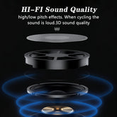 Bluetooth 5.3 Wireless Motorcycle Helmet Headset Hands-free Call Phone Motorcycle Waterproof Earphone Music Player Moto Helmet
