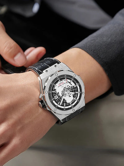 WM Watch High Quality End Luxury Men Watches reloj hombre Business Automatic Mechanical Welly Merck Wrist Watches For Man WM124