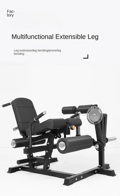 Multi-functional leg, waist & ab gym training bench.