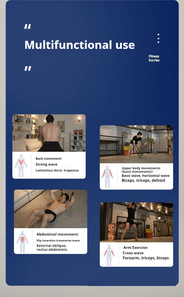 Gym equipment Swinging rope fitness fitness training rope steel thick rope muscle rope strength training Fitness Equipment