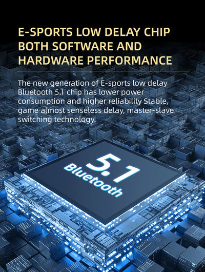 TWS Wireless Headphones Stereo HiFi Earpiece With Microphone Bluetooth Earphone Noise Cancle Earbuds For Xiaomi Samsung Phone