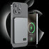 Ultra Thin Power Bank for MagSafe,Magnetic Wireless Fast Charging LED Display Portable Battery For iPhone Samsung Phone Airpods