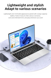 Laptop Computer 14.1" 12GB RAM 1TB 2TB SSD Windows 11 Notebook Office Learn Recreation Entertainment Portable Laptops