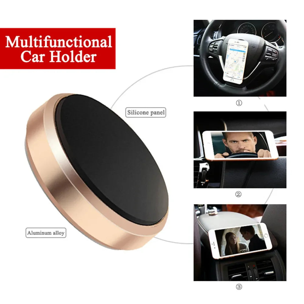 Magnetic Car Phone Holder Magnetic Phone Universal Type, Suitable for Apple, Xiaomi, Samsung Phone Magnetic Holder Stand