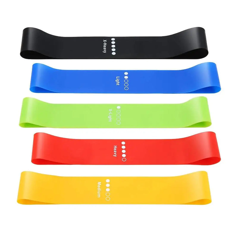 Fitness Workout Equipment Rubber Resistance Bands