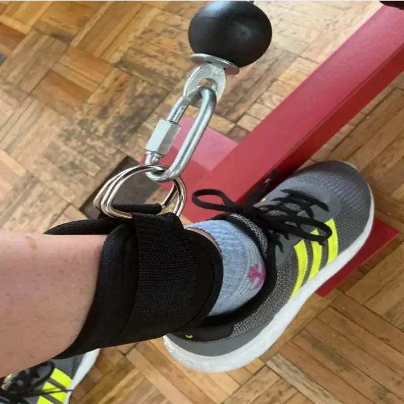 Cable Ankle Straps with Double D-Ring
