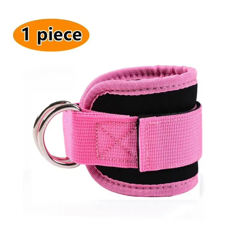 Cable Ankle Straps with Double D-Ring