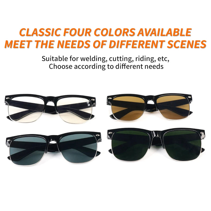 Welding Glasses Labor Protection Welding Protective Glasses Safety Working Eyes Protector Anti-Strong Light Welding Welder Glass
