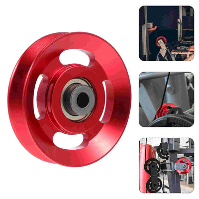 Aluminum Alloy Pulley Fitness Equipment Home Gym Household Exercise Wheel Practical Design Accessories Building Muscle Supplies