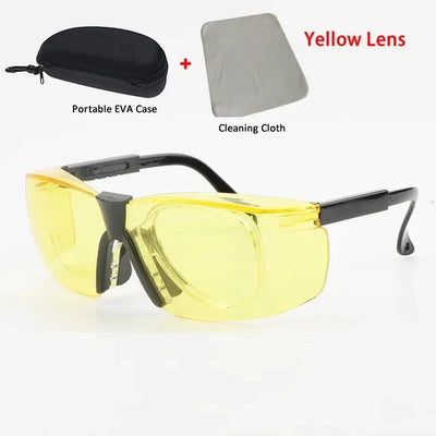 High Quality Work Safety Goggles Optical Lens Frame Anti-Splash Dust Proof Protective Glasses Research Cycling Eyes Protector
