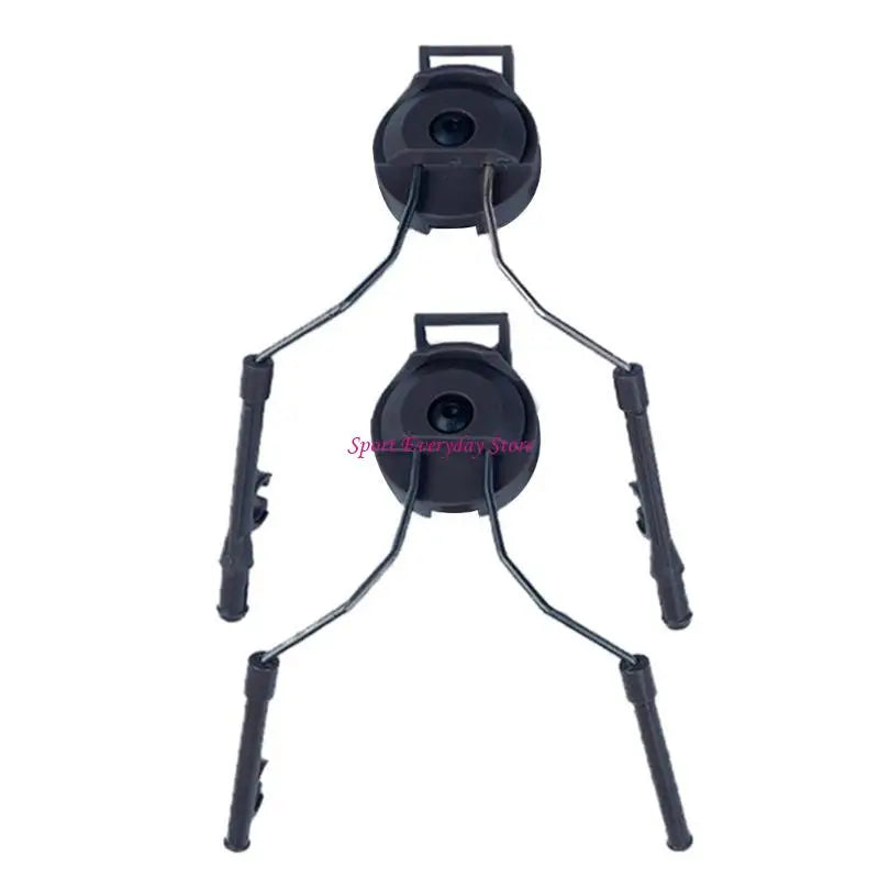 Tactically Headset Bracket Rotating Headset Earmuffs Side Suspension Support Helmets Accessories Easy to Use JOME