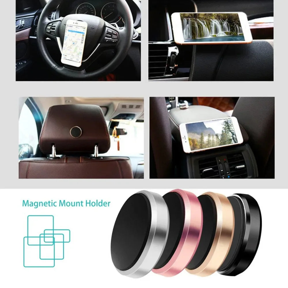 Magnetic Car Phone Holder Magnetic Phone Universal Type, Suitable for Apple, Xiaomi, Samsung Phone Magnetic Holder Stand