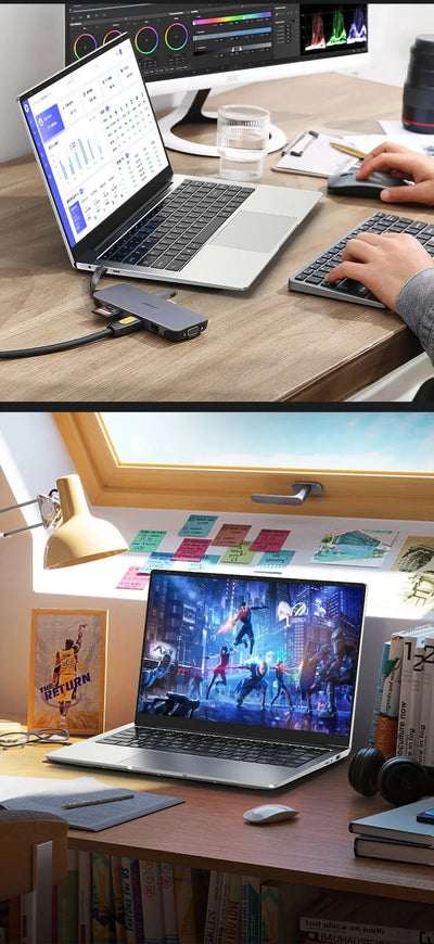 laptop 14.1 Inch Windows 11 Intel Celeron N3700 Netbook 1920*1080 Portable Notebook Intel 12GB RAM 1TB 2TB SSD Computer laptops