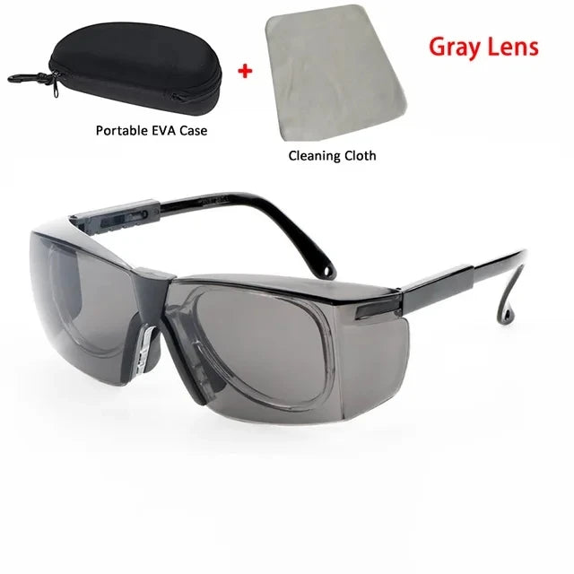 High Quality Work Safety Goggles Optical Lens Frame Anti-Splash Dust Proof Protective Glasses Research Cycling Eyes Protector