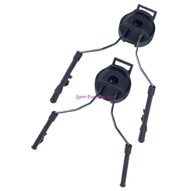 Tactically Headset Bracket Rotating Headset Earmuffs Side Suspension Support Helmets Accessories Easy to Use JOME