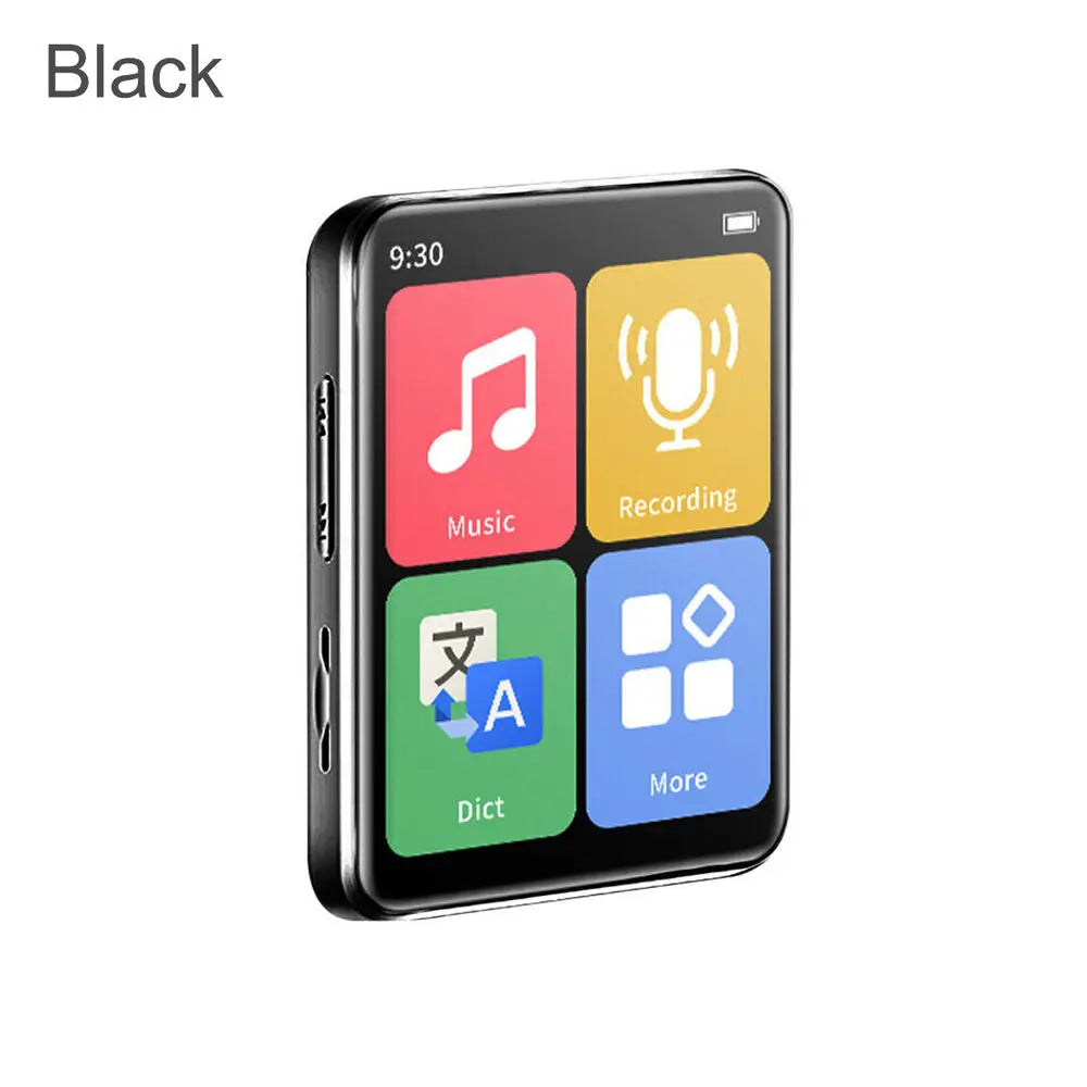 Portable outdoor D2 Bluetooth 5.0 sport MP4 MP3 Player Touch Screen Sport Lossless HIFI Music FM Radio for Mp3 For Apple phone